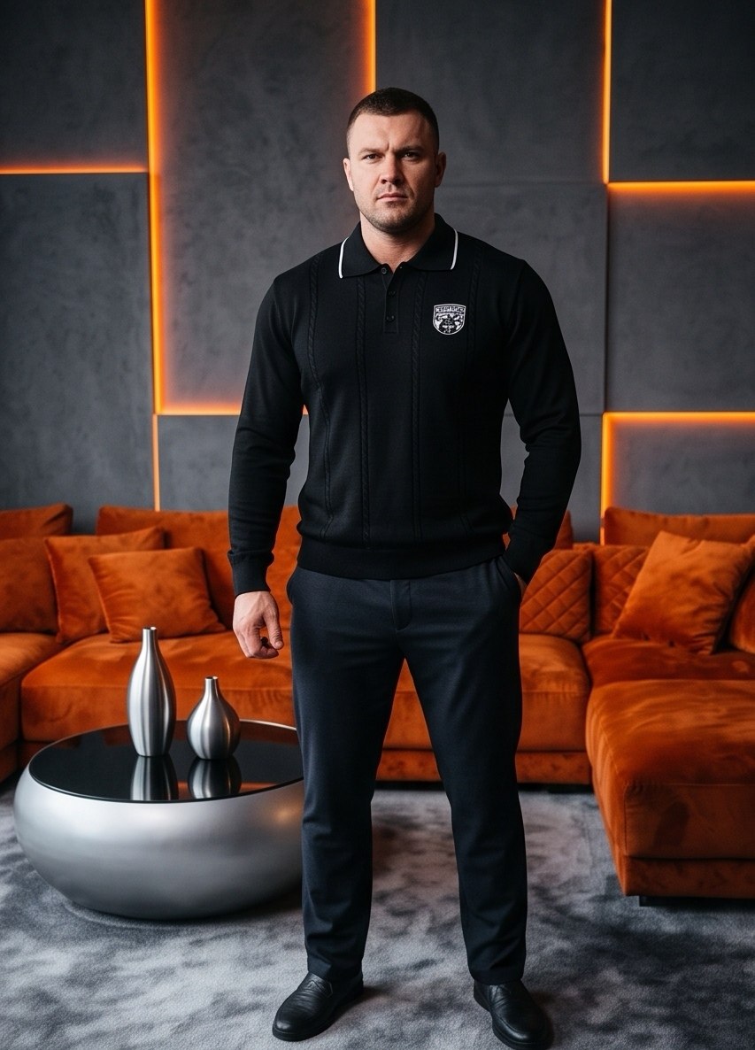 Поло LV (Black)