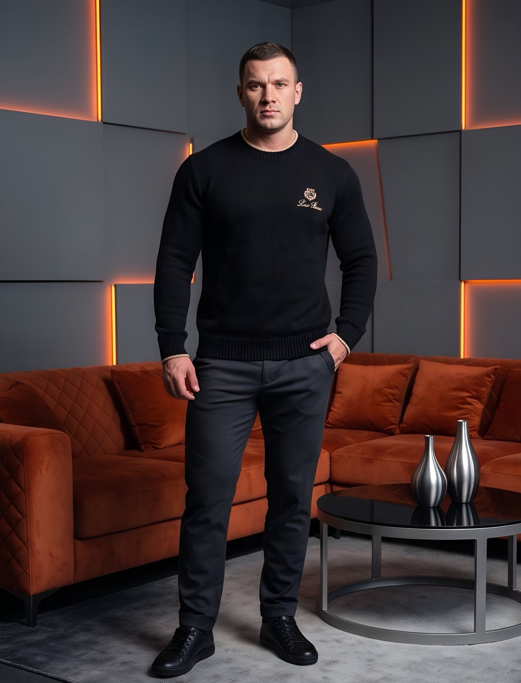 Свитер LP (Black)